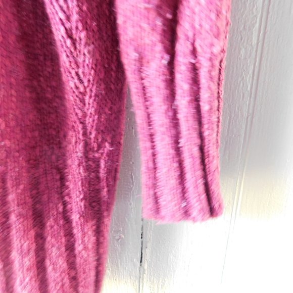 🦔🐾 Forks Girl Raspberry Cardigan🦔🐾 - Picture 13 of 14